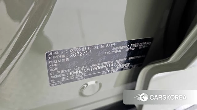 Hyundai Casper id 4443990 из Кореи 9