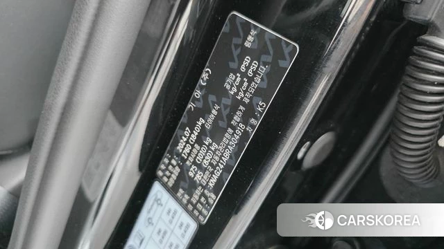 Kia The New K5 3rd generation id 4686816 из Кореи 9