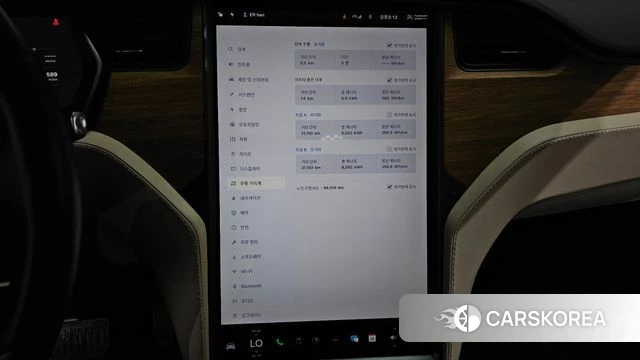 Tesla Model X id 4496597 из Кореи 9