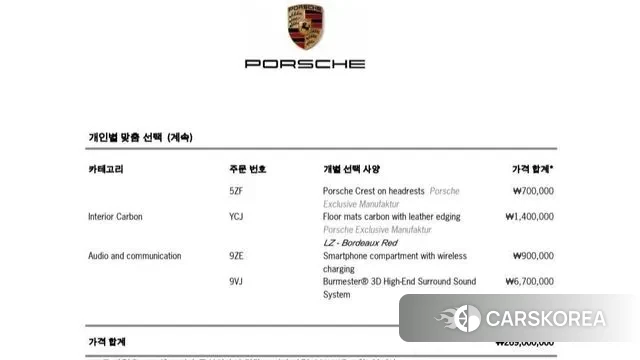 Porsche Cayenne (PO536) id 2984017 из Кореи 9