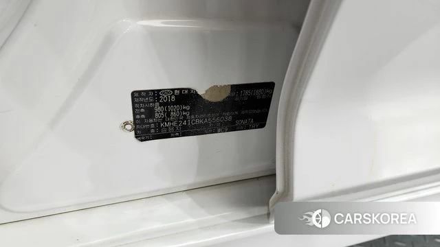 Hyundai Sonata New Rise id 4345413 из Кореи 9