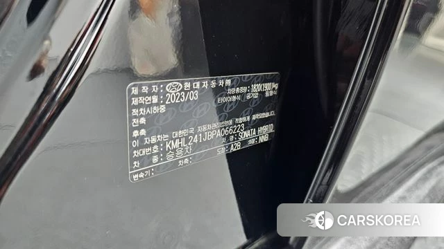 Hyundai Sonata Hybrid (DN8) id 4329985 из Кореи 9