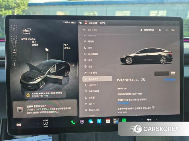 Tesla Model 3 id 4639840 из Кореи 9