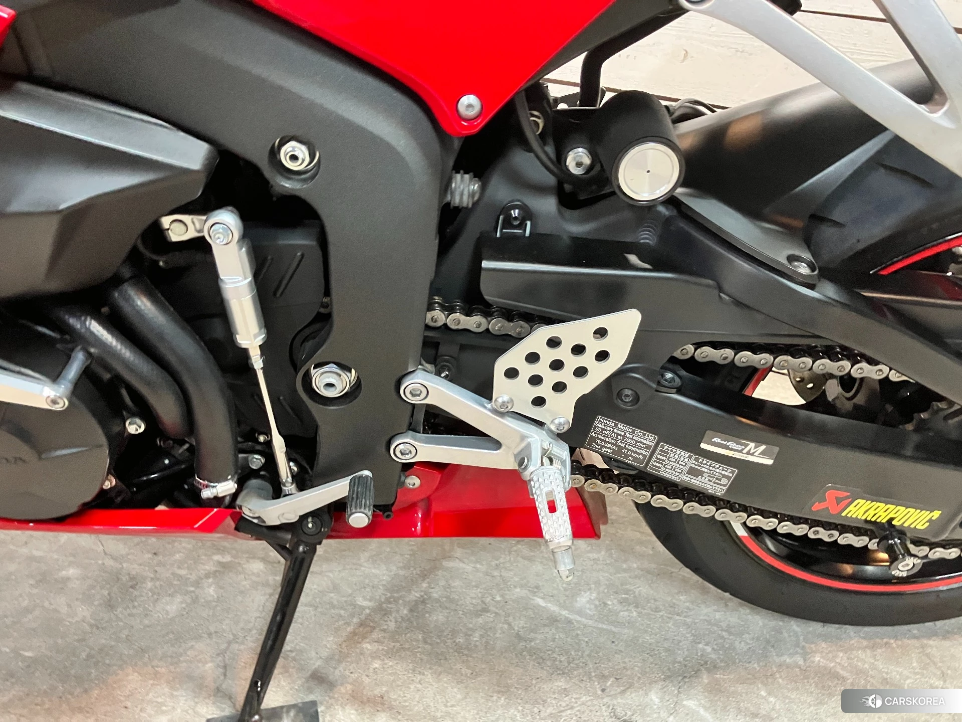 Проданный Honda CBR600RR ABS id 4312997 из Японии, фото 9