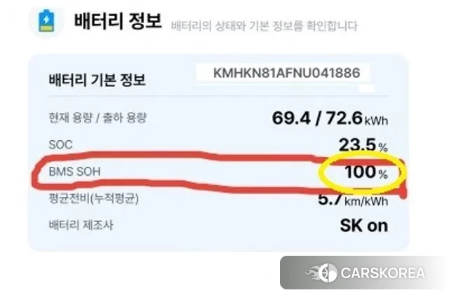 Hyundai Ionic 5 id 3453514 из Кореи 9