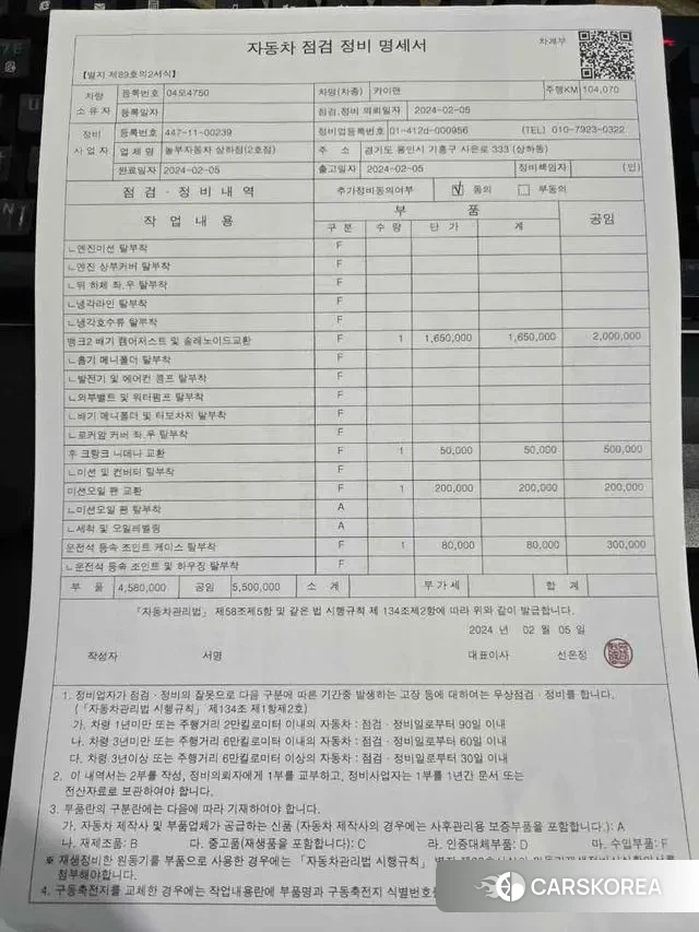 Porsche 718 Cayman id 3728701 из Кореи 9