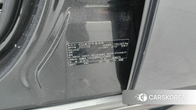 Hyundai Sonata (DN8) id 4899091 из Кореи 9