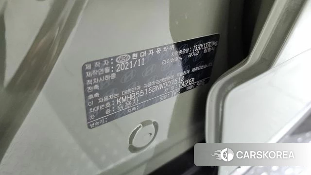 Hyundai Casper id 4231508 из Кореи 9