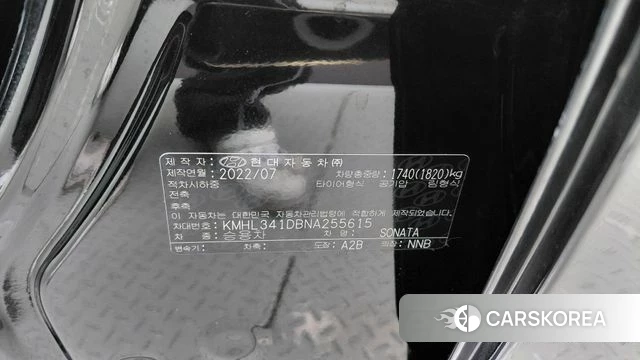 Hyundai Sonata (DN8) id 4740412 из Кореи 9