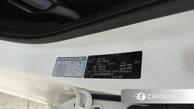 Kia The New K3 2nd generation id 4282230 из Кореи 9