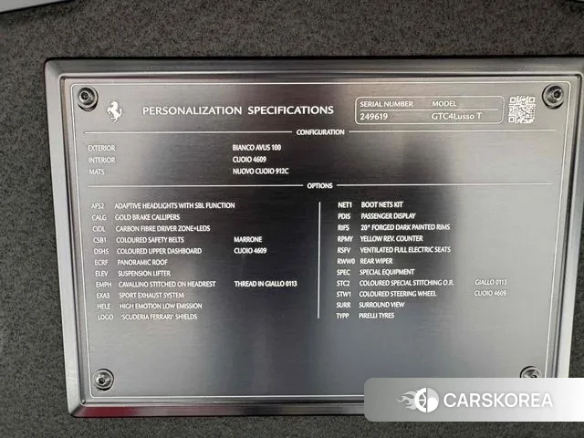 Ferrari GTC4 Russo id 3214893 из Кореи 9