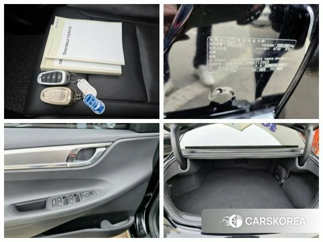 Hyundai The New Grandeur IG Hybrid id 3843493 из Кореи 9