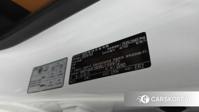 Genesis GV80 id 4421861 из Кореи 9