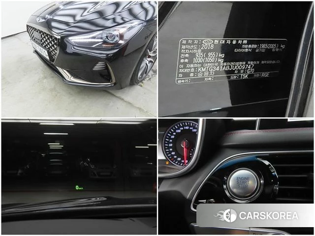 Genesis G70 id 4776492 из Кореи 9