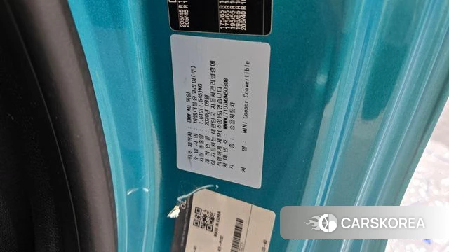 Mini Cooper Convertible id 4362372 из Кореи 9