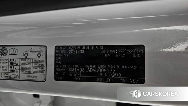 Genesis GV70 id 4324491 из Кореи 10