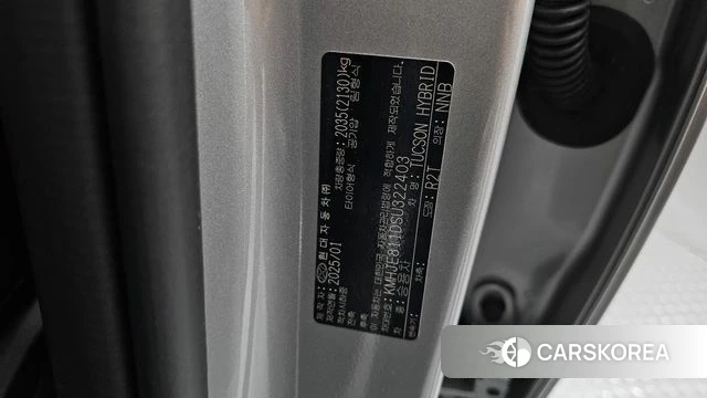 Hyundai The New Tucson Hybrid (NX4) id 4533226 из Кореи 10