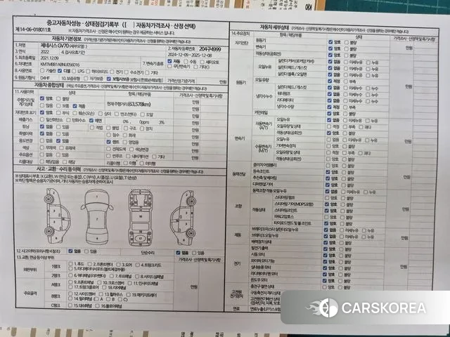 Genesis GV70 id 3378778 из Кореи 10
