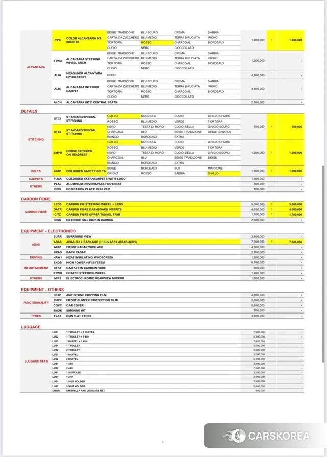 Ferrari Rome id 3415854 из Кореи 10