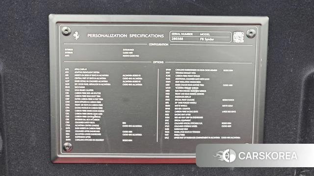 Ferrari F8 Spider id 3832646 из Кореи 10