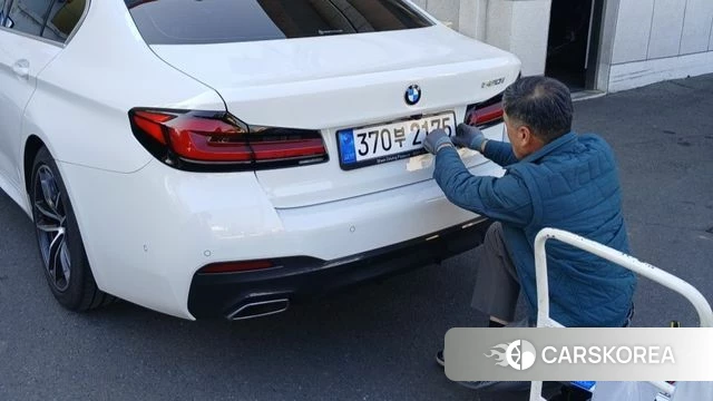 BMW 5 Series (G30) id 3819684 из Кореи 10