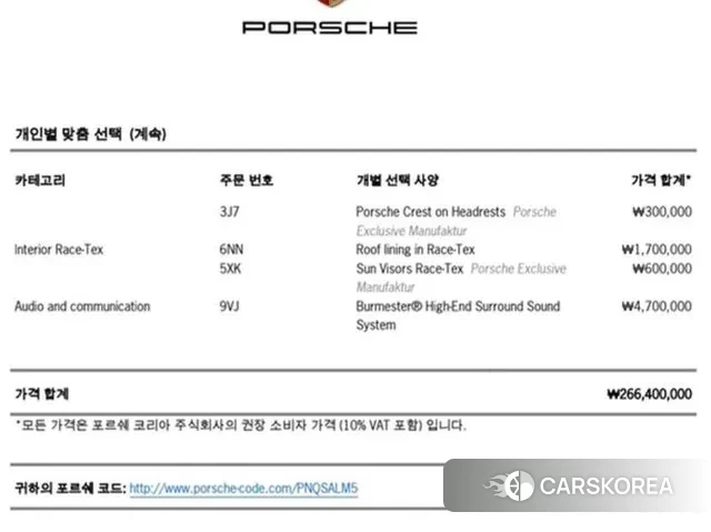 Porsche 911(992) id 3746571 из Кореи 10