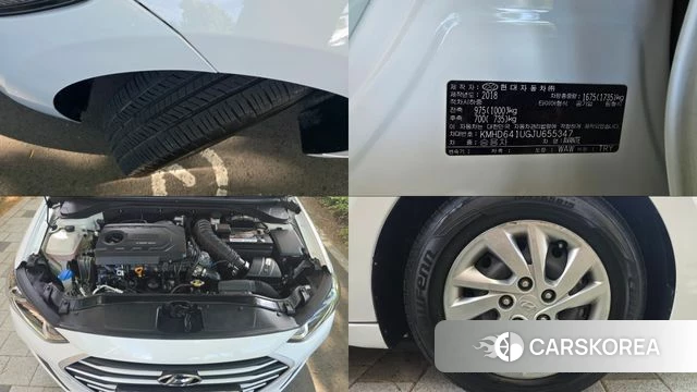 Hyundai Avante AD id 4339797 из Кореи 10