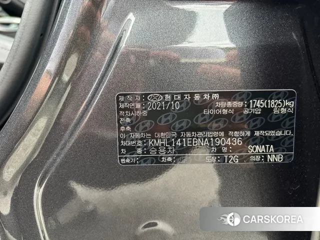 Hyundai Sonata (DN8) id 2901202 из Кореи 10