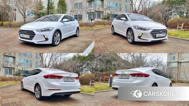 Hyundai Avante AD id 3515369 из Кореи 10