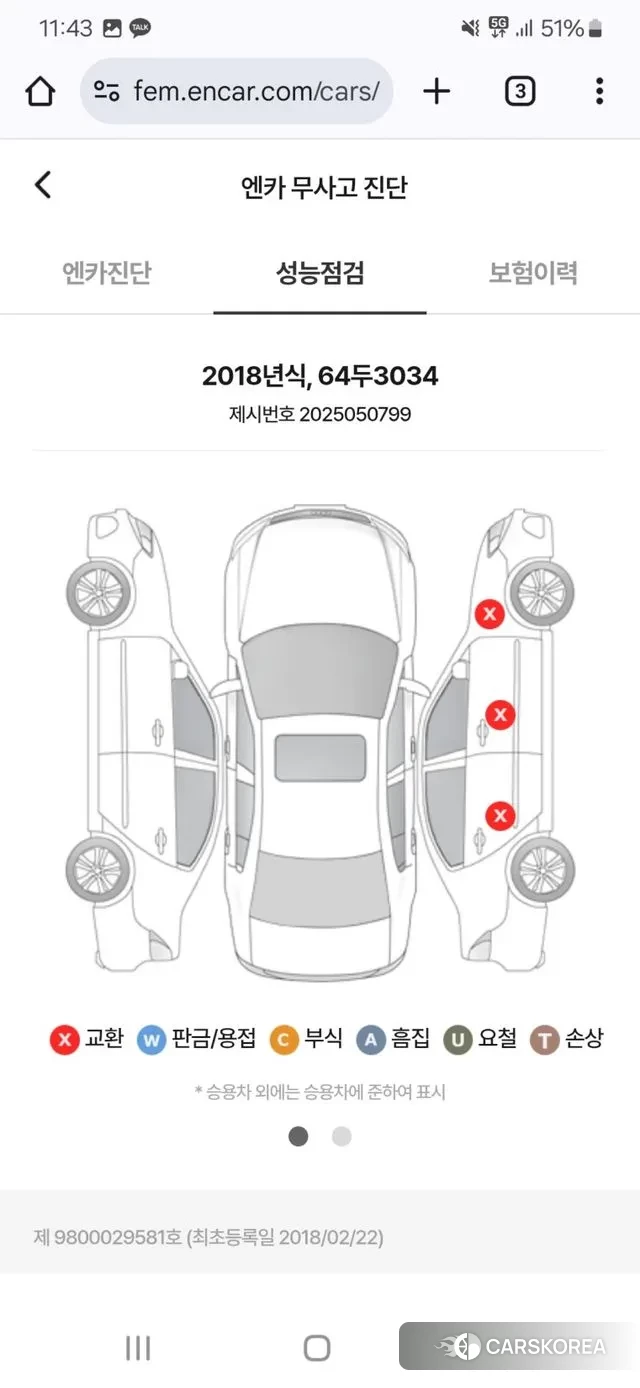 BMW 5 Series (G30) id 3682673 из Кореи 10