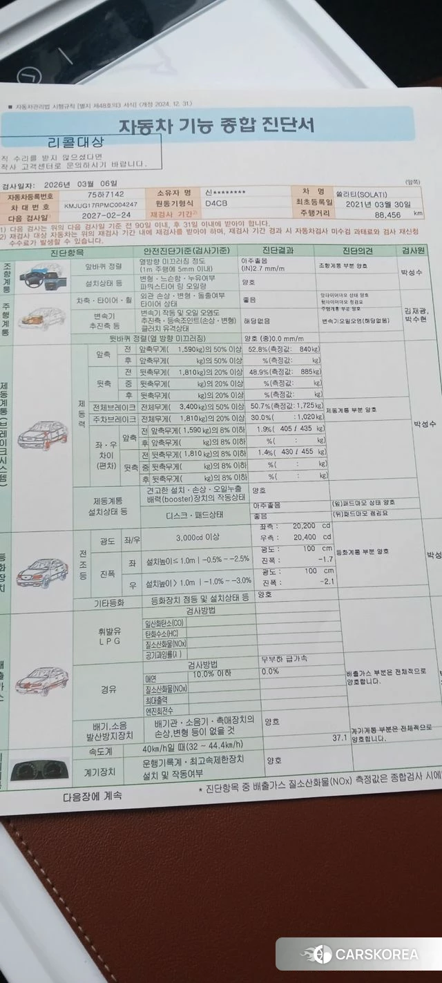 Hyundai Solati id 3833536 из Кореи 10