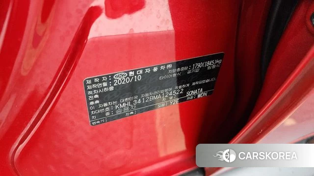 Hyundai Sonata (DN8) id 4317364 из Кореи 10