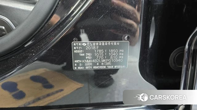 Renault Korea (Samsung) SM6 id 4785812 из Кореи 10