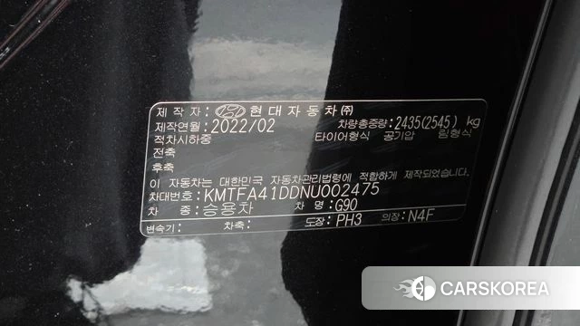 Genesis G90 (RS4) id 4389061 из Кореи 10
