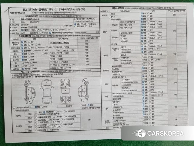 Hyundai Avante AD id 3336715 из Кореи 10