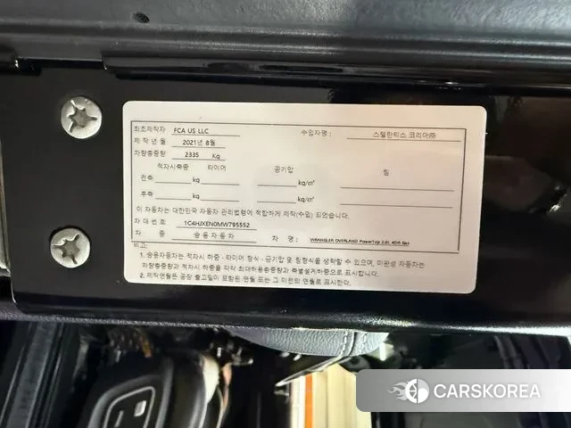 Jeep Wrangler (JL) id 3100409 из Кореи 10