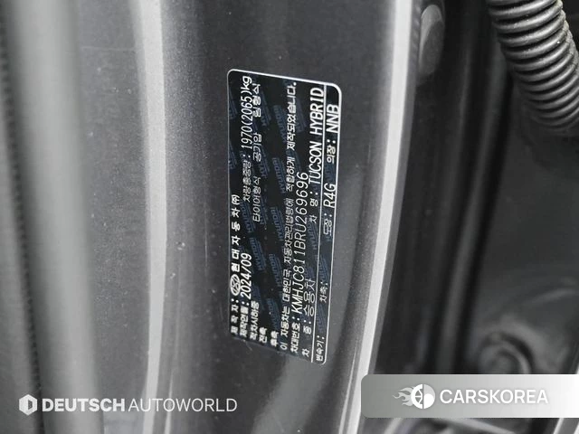 Hyundai The New Tucson Hybrid (NX4) id 4264224 из Кореи 10
