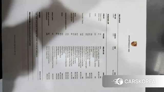 Porsche Taycan id 3606019 из Кореи 10