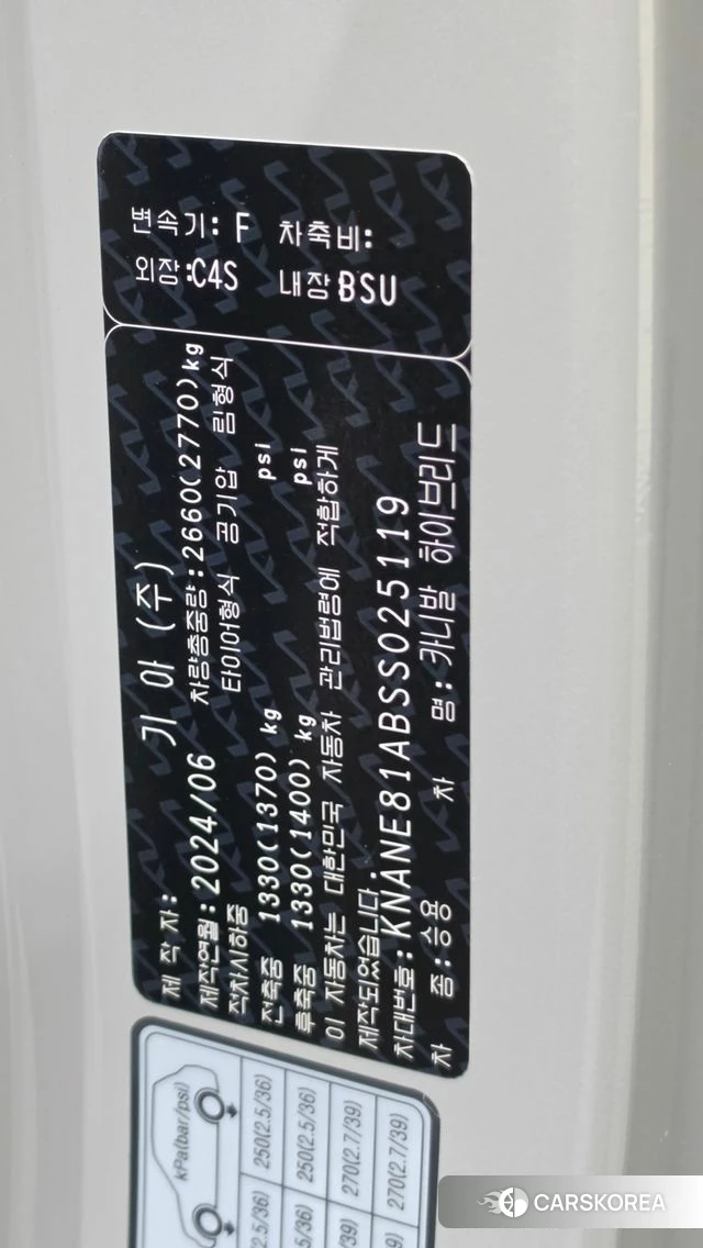 Kia The New Carnival 4th Generation id 4602535 из Кореи 10