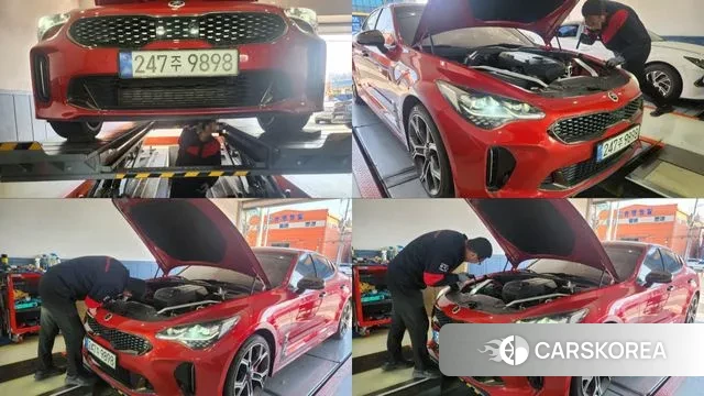 Kia Stinger id 3574111 из Кореи 10