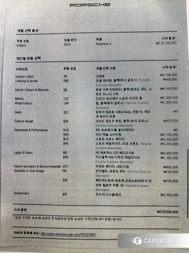 Porsche Panamera (972) id 3715872 из Кореи 10