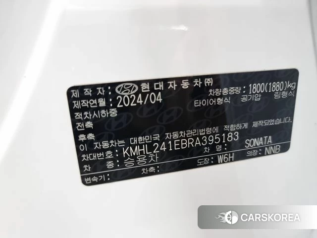 Hyundai Sonata D Edge (DN8) id 4366253 из Кореи 10