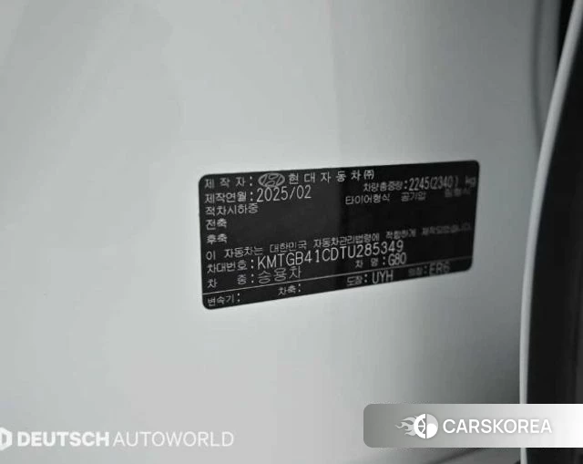 Genesis G80 (RG3) id 4705281 из Кореи 10