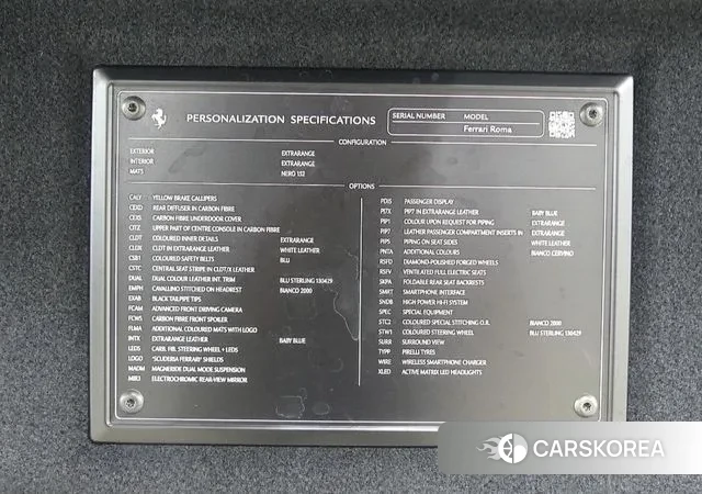 Ferrari Rome id 3340275 из Кореи 10