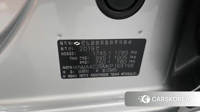 Renault Korea (Samsung) SM5 Nova id 4543301 из Кореи 10