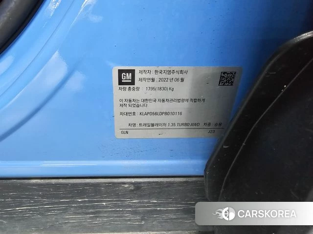 Chevrolet (GM Daewoo) Trailblazer id 4534654 из Кореи 10