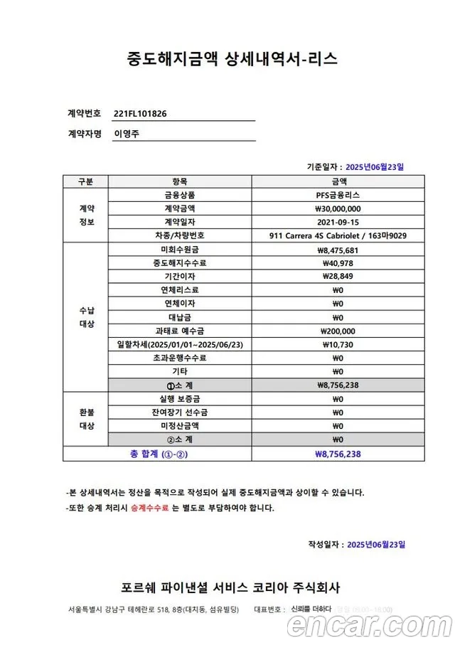 Porsche 911(992) id 2924656 из Кореи 10