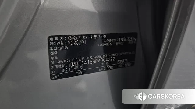 Hyundai Sonata (DN8) id 3685194 из Кореи 10