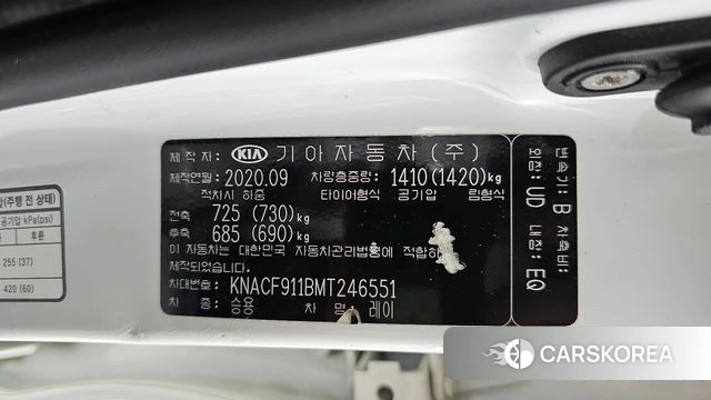 Kia The New Ray id 4416418 из Кореи 10
