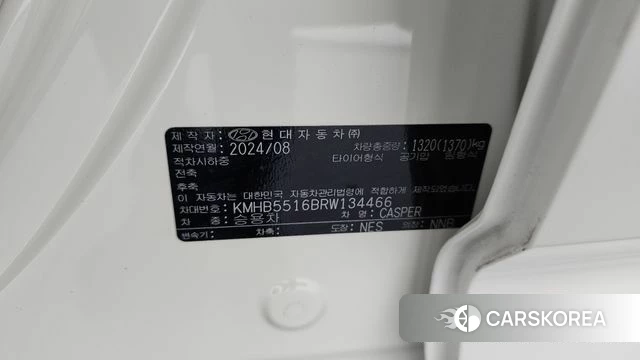 Hyundai Casper id 3914324 из Кореи 10